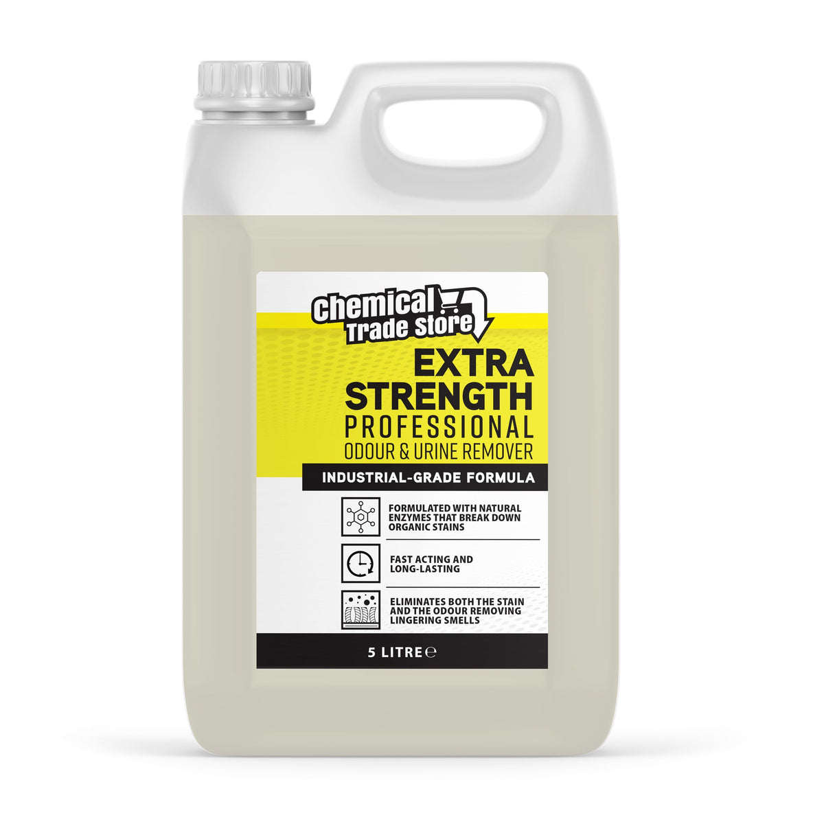 Enzyme Odour & Urine Remover 2.5L - Professional Pet Stain & Smell Eliminator - Safe for Carpets, Upholstery & Hard Floors
