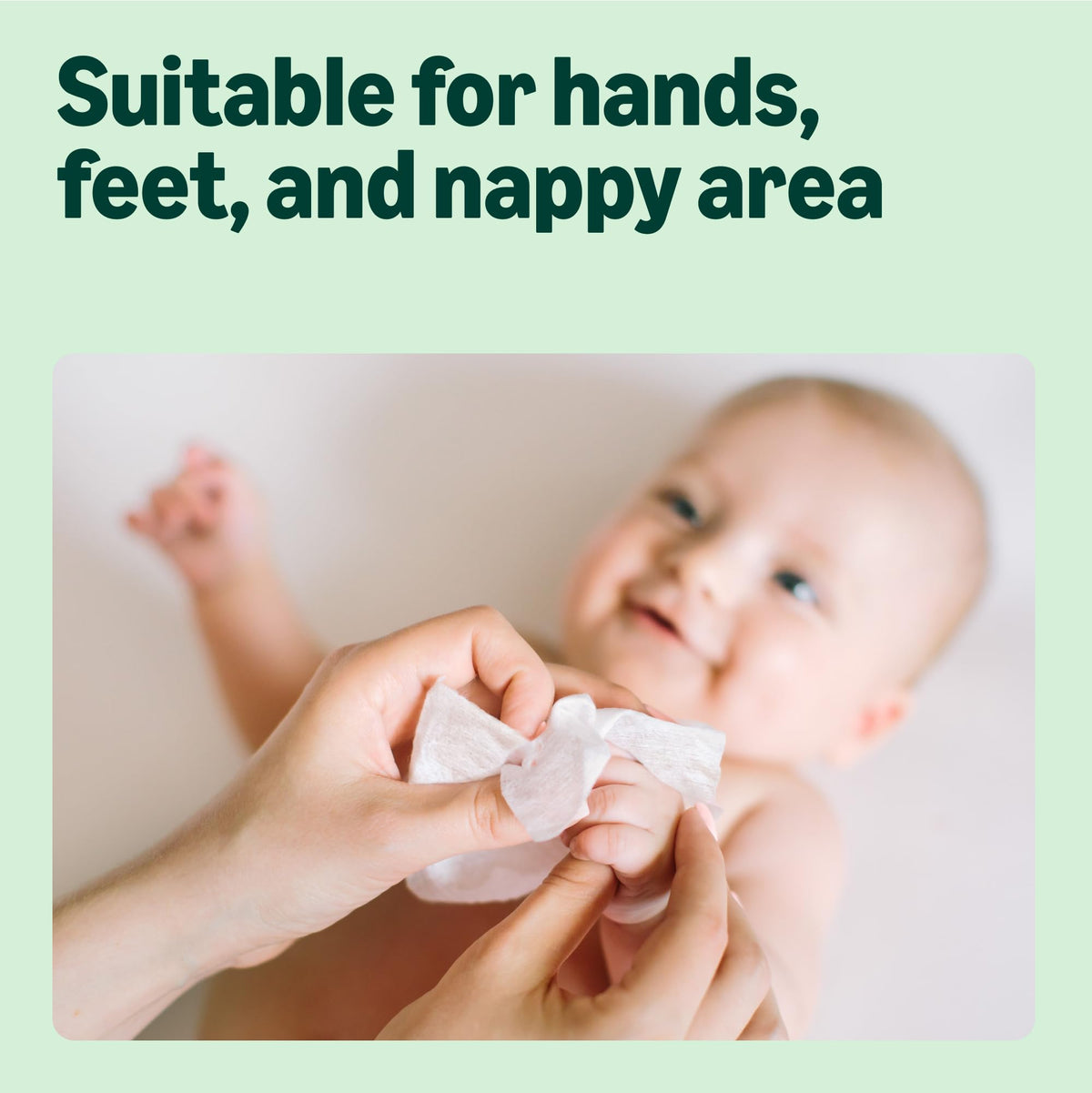 by Amazon Fresh Baby Wipes, 360 Wipes, 6 Pack of 60, Wipes Without Plastic