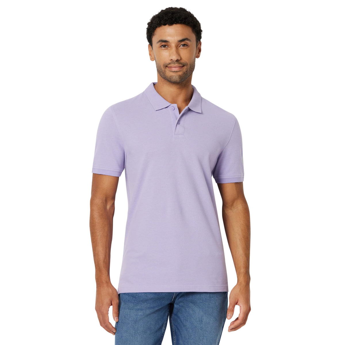 Amazon Essentials Men's Slim-Fit Cotton Pique Polo Shirt (Limited Edition Colors)