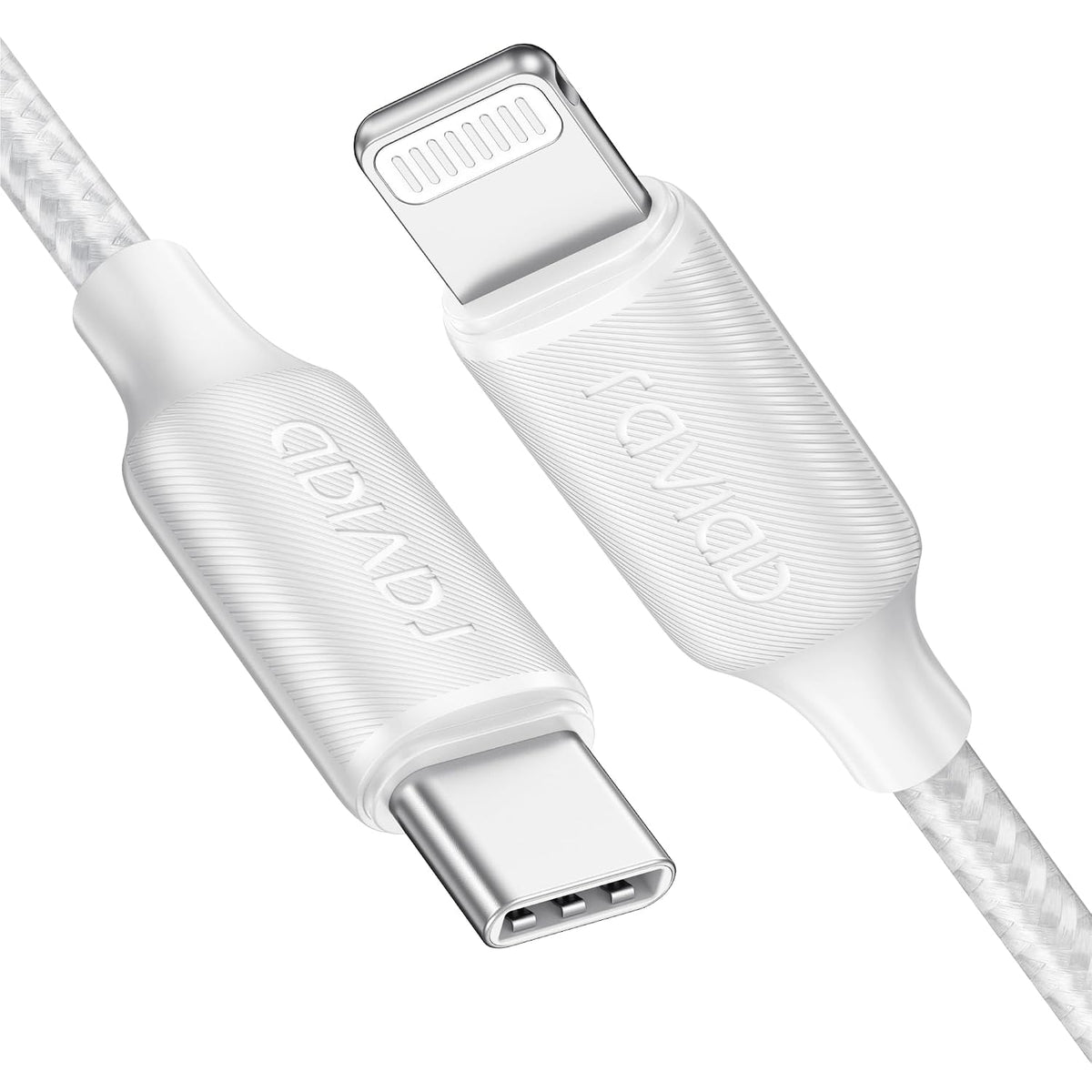 RAVIAD USB C to Lightning Cable 1M [MFi Certified]iPhone Fast Charger Cable