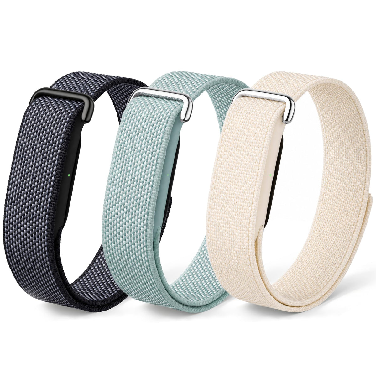Compatible with Google Fitbit Air Strap Nylon Loop Sport Replacement Band