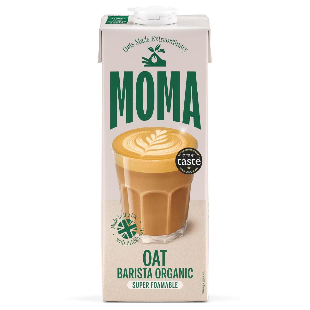 MOMA Pistachio Oat Drink • 1L • No Added Sugar • Vegan, Nut Free & GF