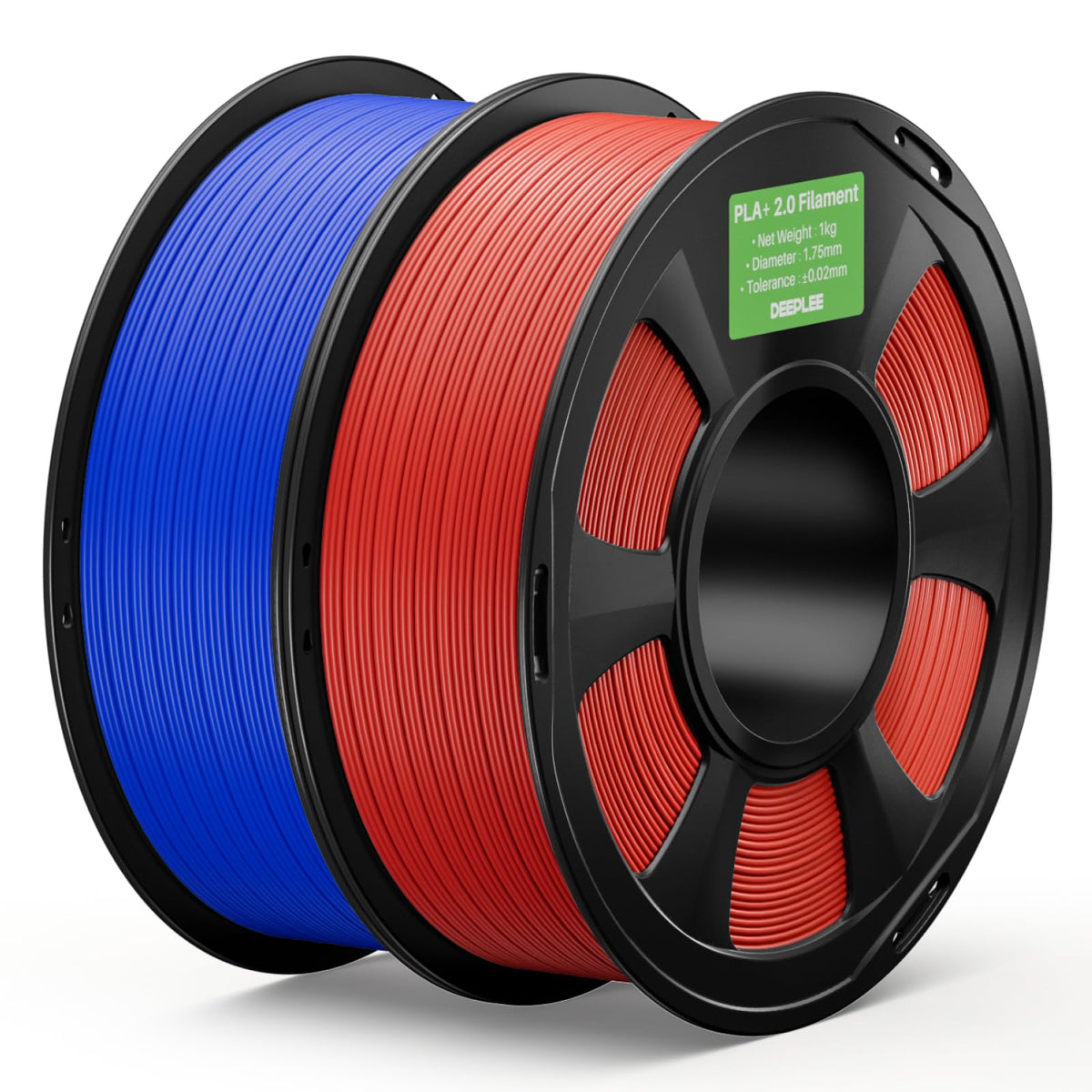 DEEPLEE PLA Plus 1.75mm Filament Beige/Brown 2KG Bundle