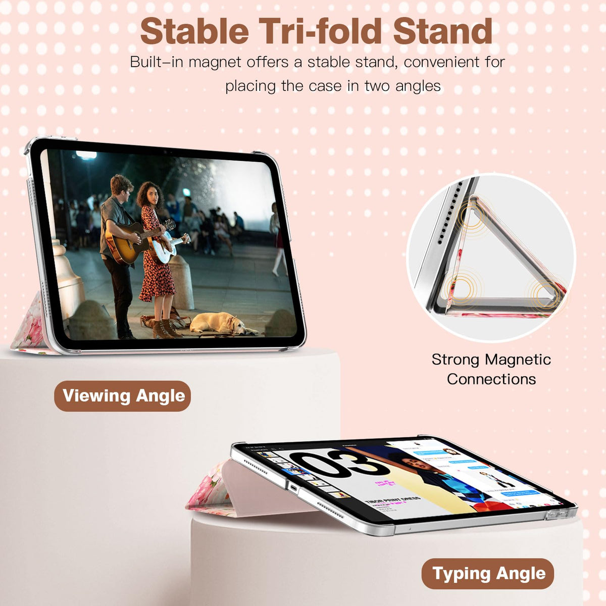 TiMOVO Case for iPad A16 11th Gen 11"/10th Gen 10.9", Abyss Blue