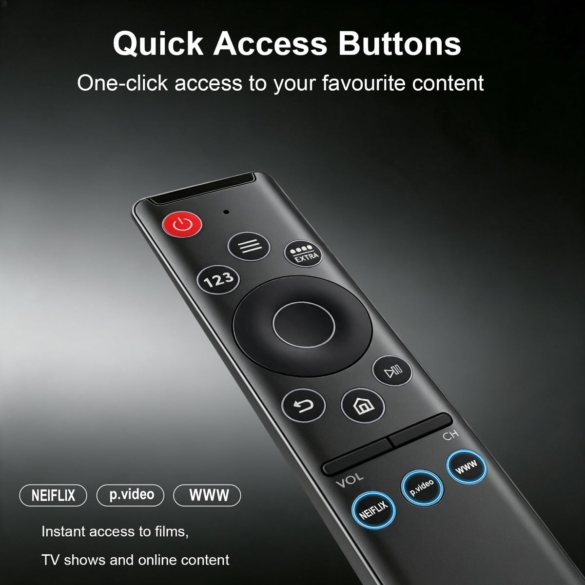 for-LG-Magic-Remote, Gvirtue Solar Voice Remote Control for-LG-Smart TV
