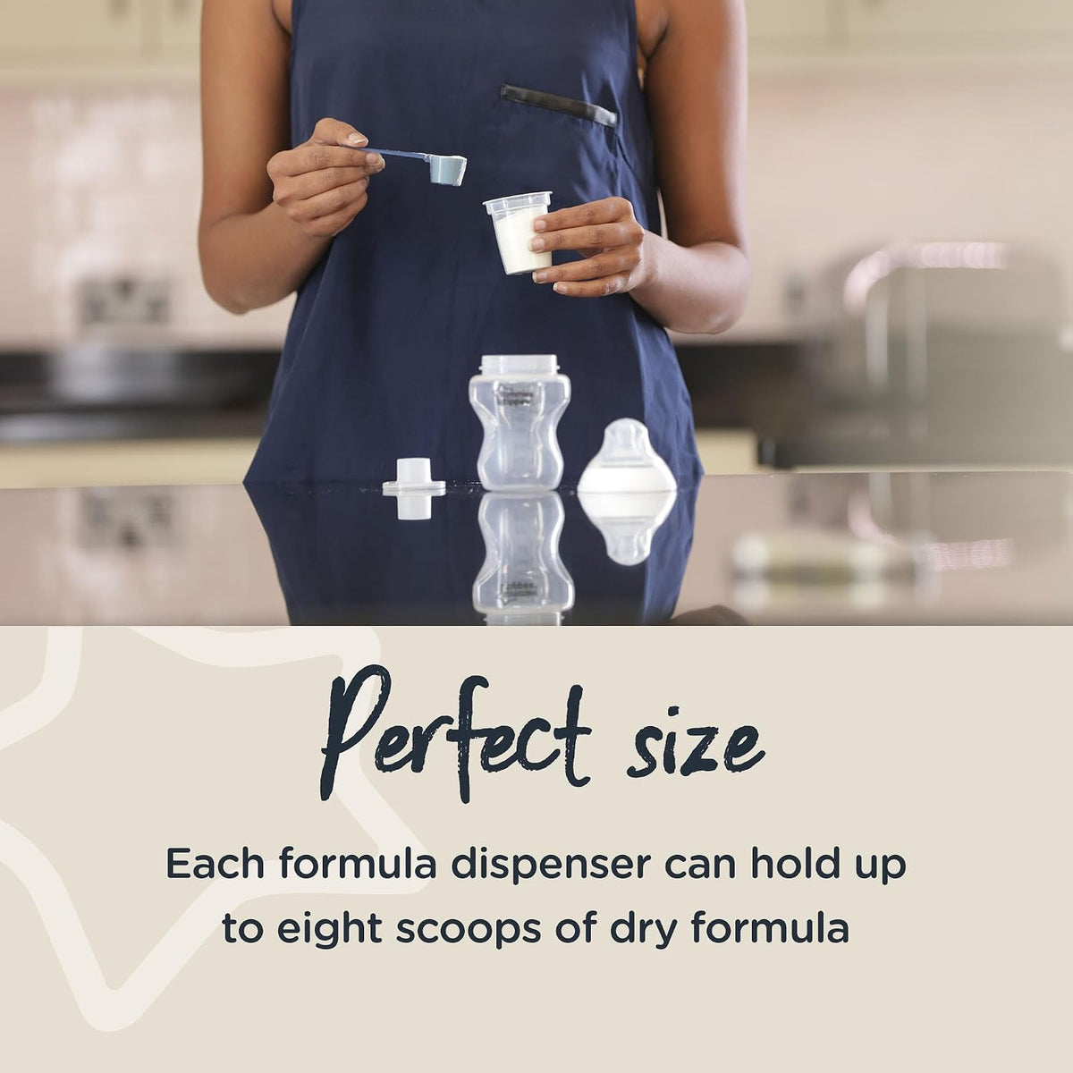 Tommee Tippee Milk Powder Dispensers Pack of 6