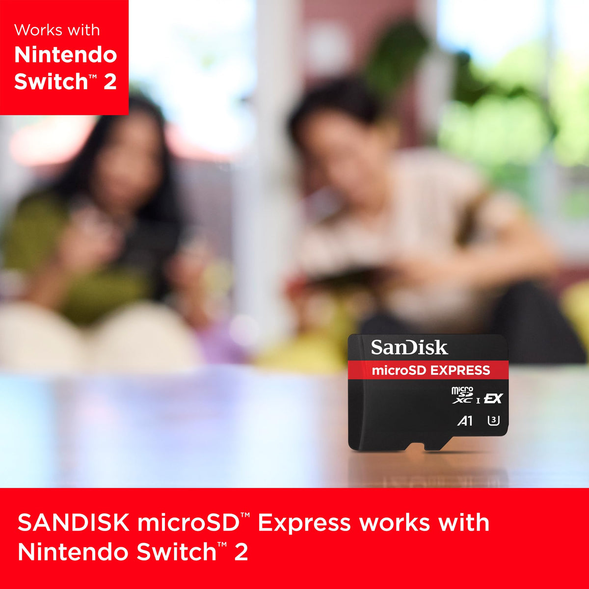 SANDISK microSD Express Card 512GB - Works with Nintendo-Switch 2