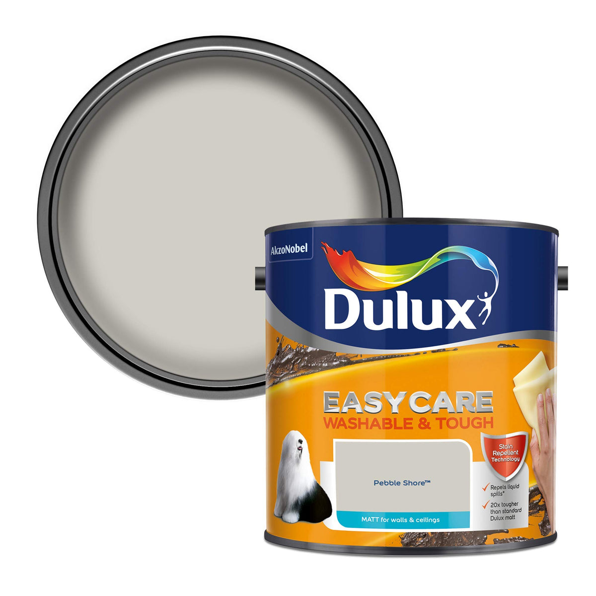 Dulux Tester Paint, White Mist, 30 ml (Pack of 1)