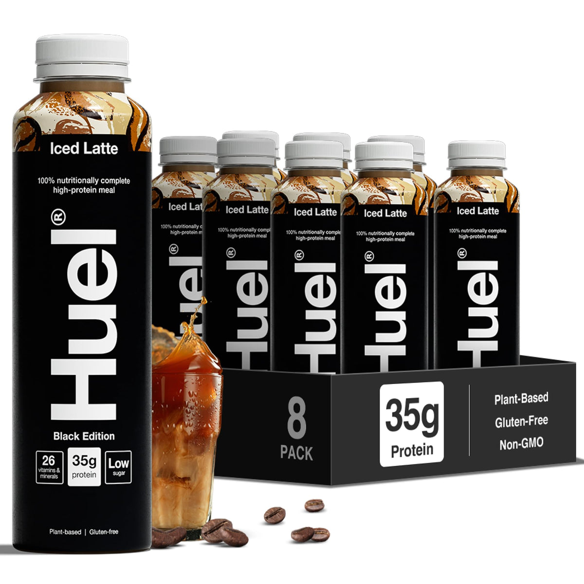 Huel Black Edition RTD | 12x500ml 35g Protein | Chocolate