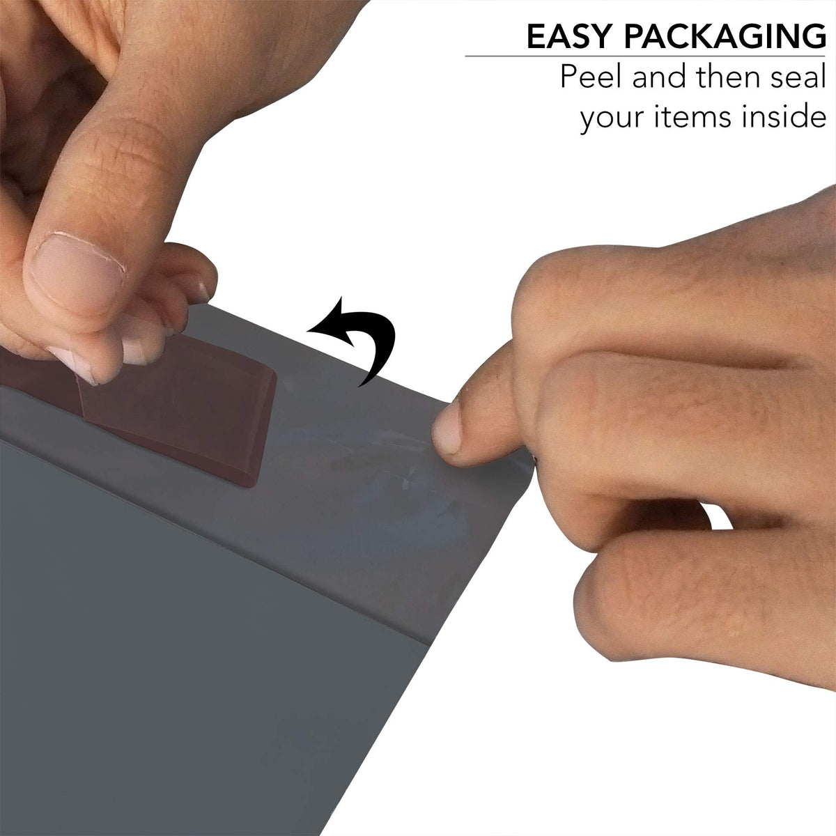 Mailing Bags, iSOUL 100 Pcs Shipping Poly Postal Self Seal Bags in Size 12” x 16" Inch Size Small Mailing Bags Postage Packaging Bags 305mm to 407mm