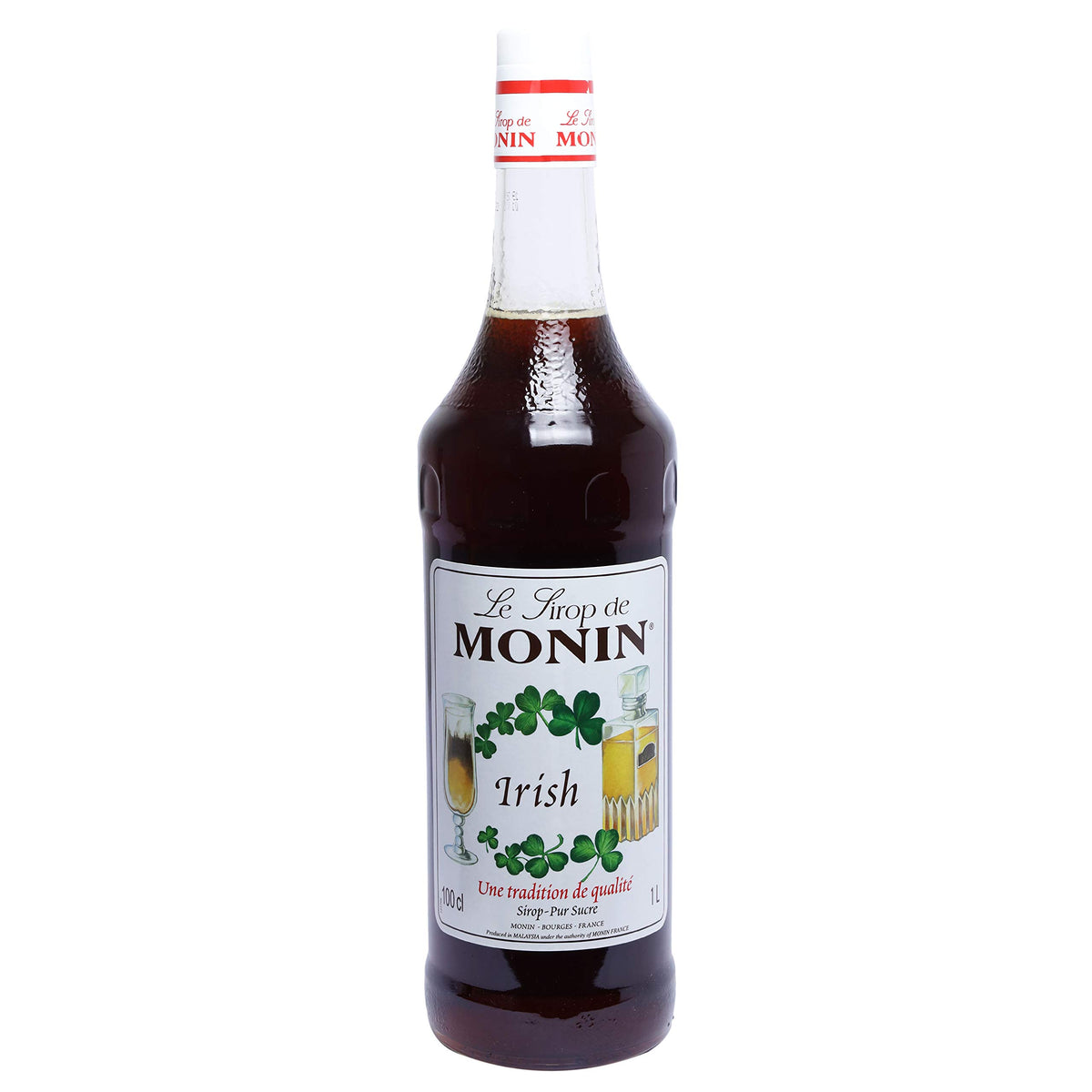 MONIN Premium Pistachio Syrup 700ml, for Coffee and Cocktails, Vegan