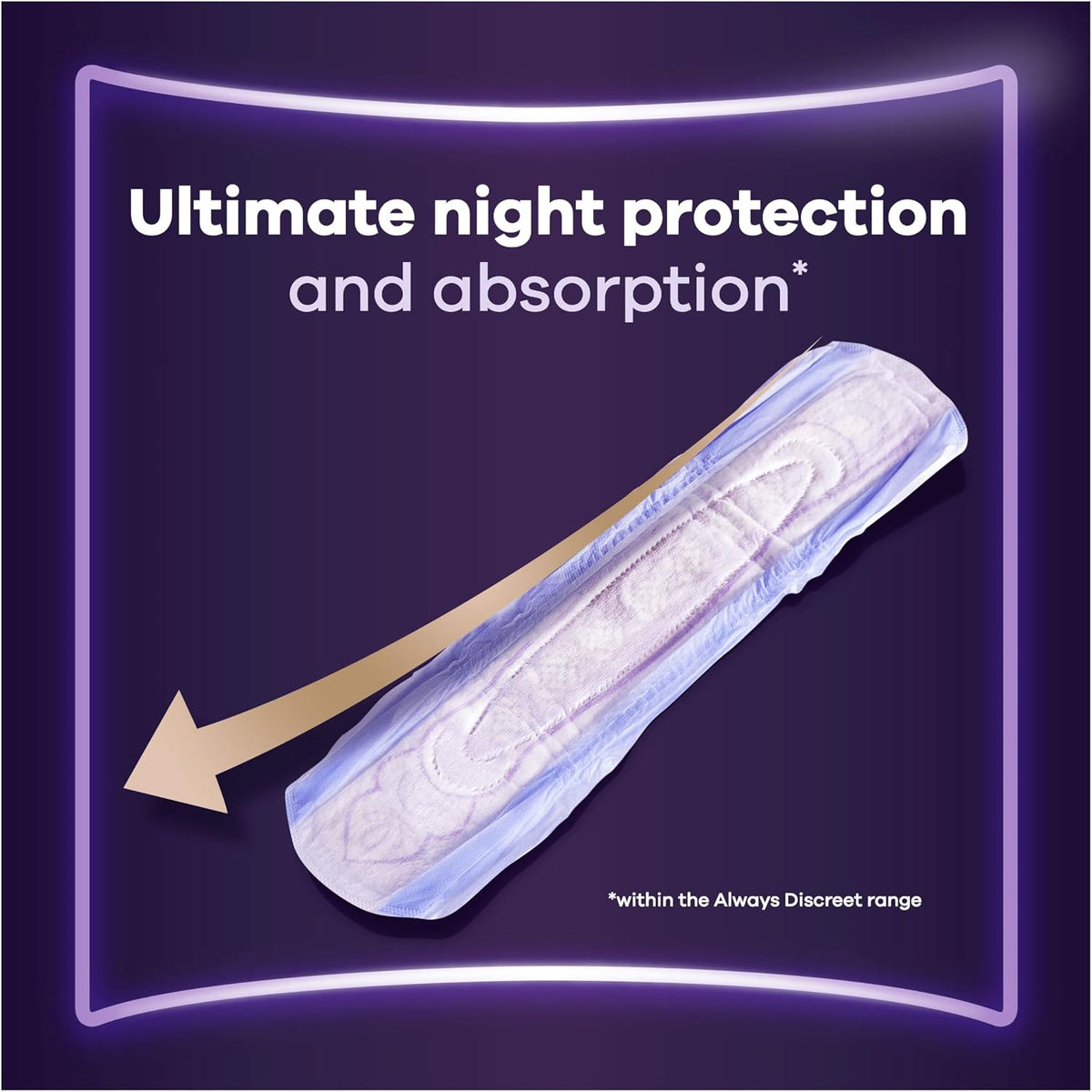 Always Discreet Incontinence Pads Ultimate Night 48x