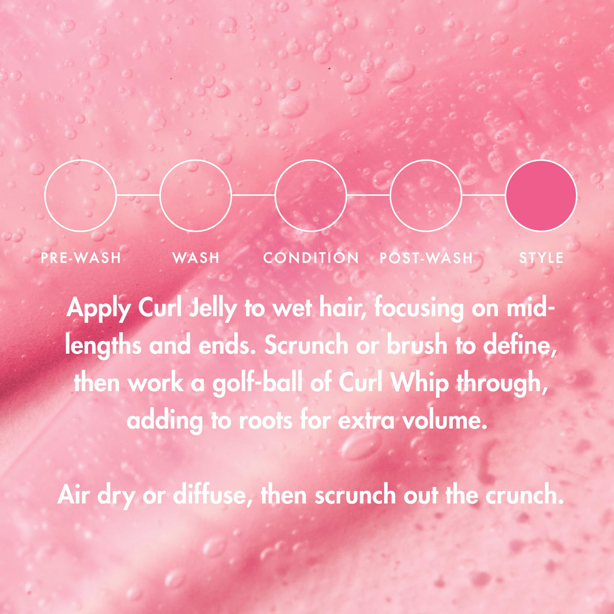 Umberto Giannini Curl Jelly Scrunching Jelly & Creme De Curl Control Cream Duo for Curly or Wavy Hair, Vegan & Cruelty Free, 2 Pack