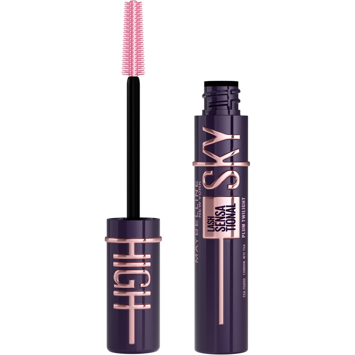 Maybelline Mascara, Lash Sensational Sky High Volumizing Thickening, Black
