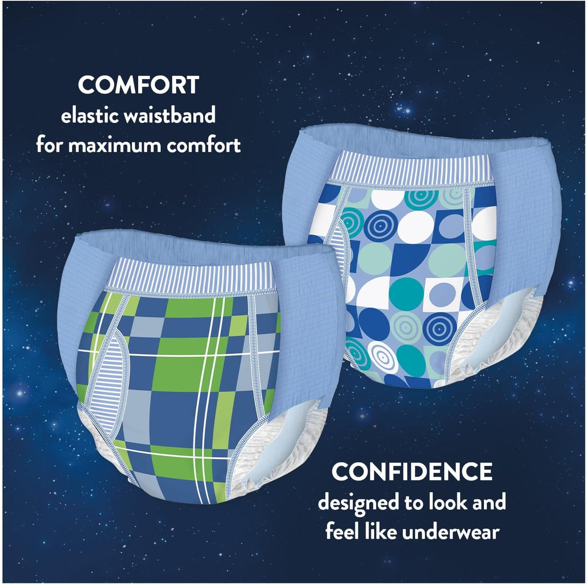 Huggies DryNites Pyjama Pants, Boys 8-13 Years (30-48KG), Up to 100% Leak Free Nights, Bedwetting Pants, 9 Count