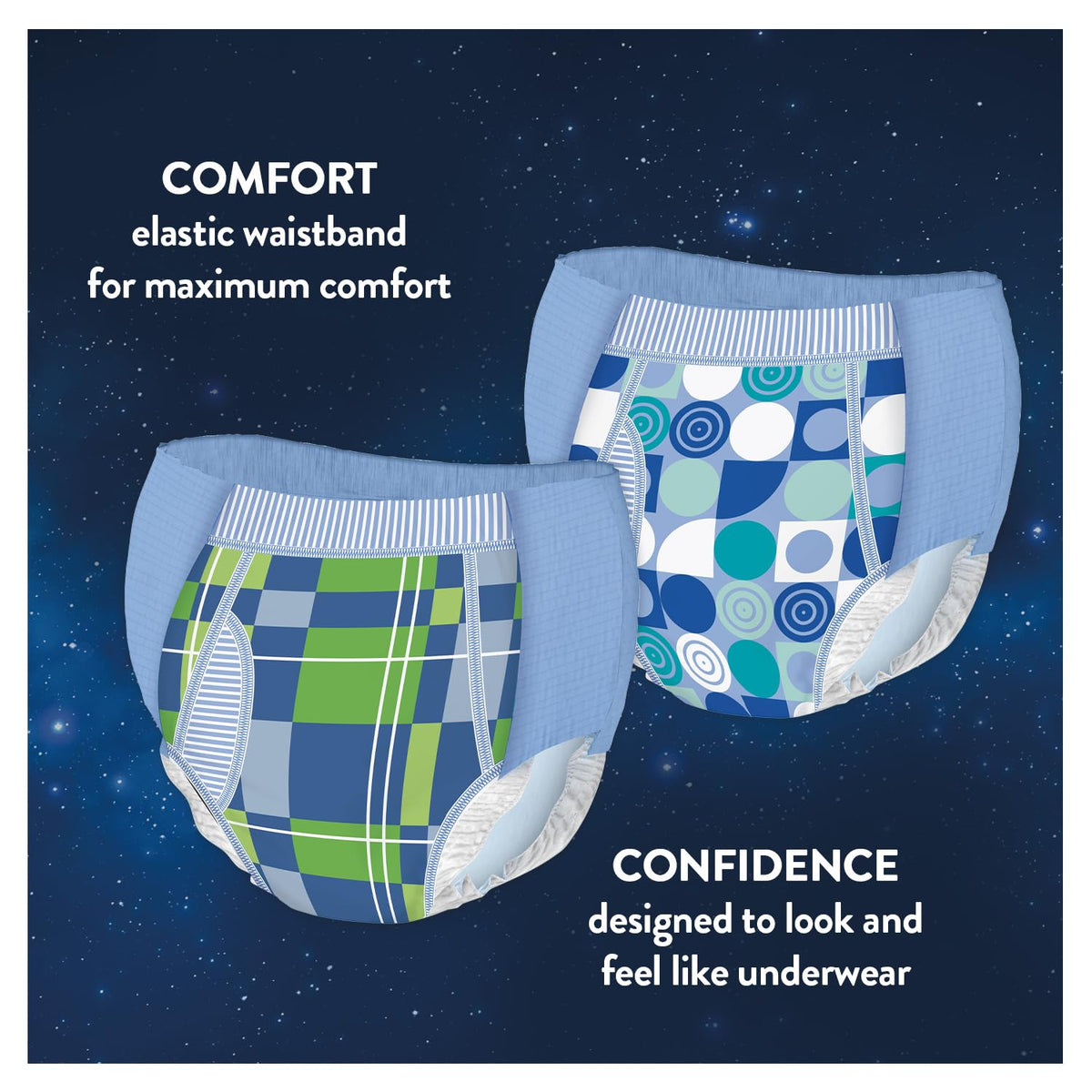 HUGGIES DryNites, Pyjama Pants, Boys 4-7 Years (17-30KG), 64 x bedwetting Pants, Up to 100% Leak Free Nights