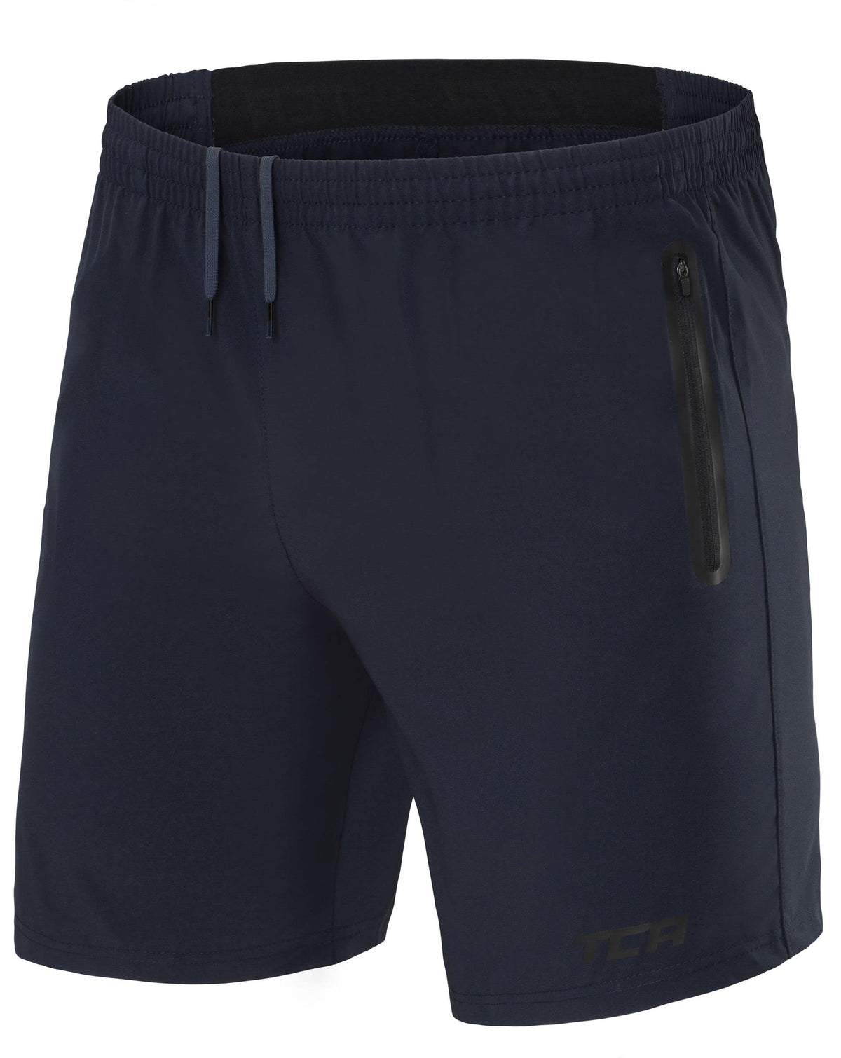 TCA Elite Tech Mens Running Shorts with Zip Pockets, Gym Shorts Men Training Sports Short with Phone Pocket