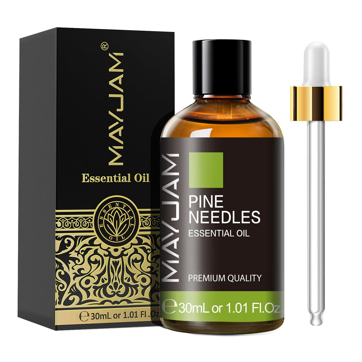 MAYJAM Peppermint Essential Oil 100ML - Premium Diffuser Oil