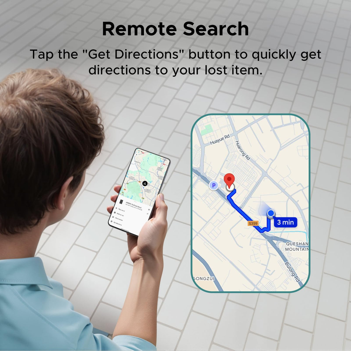 UGREEN FineTrack Slim Wallet Tracker for Apple Find My (iOS only), 1.7mm