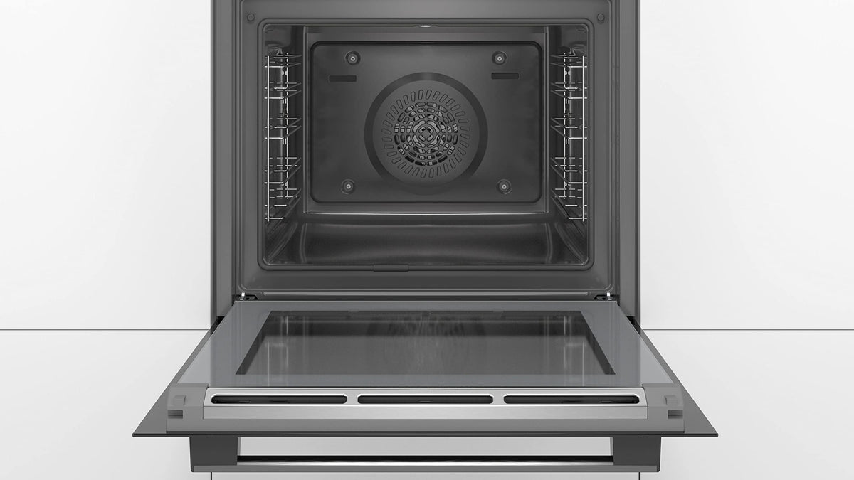 Bosch Series 2 HHF113BR0B Built-in Single Oven, A Rated, Stainless Steel