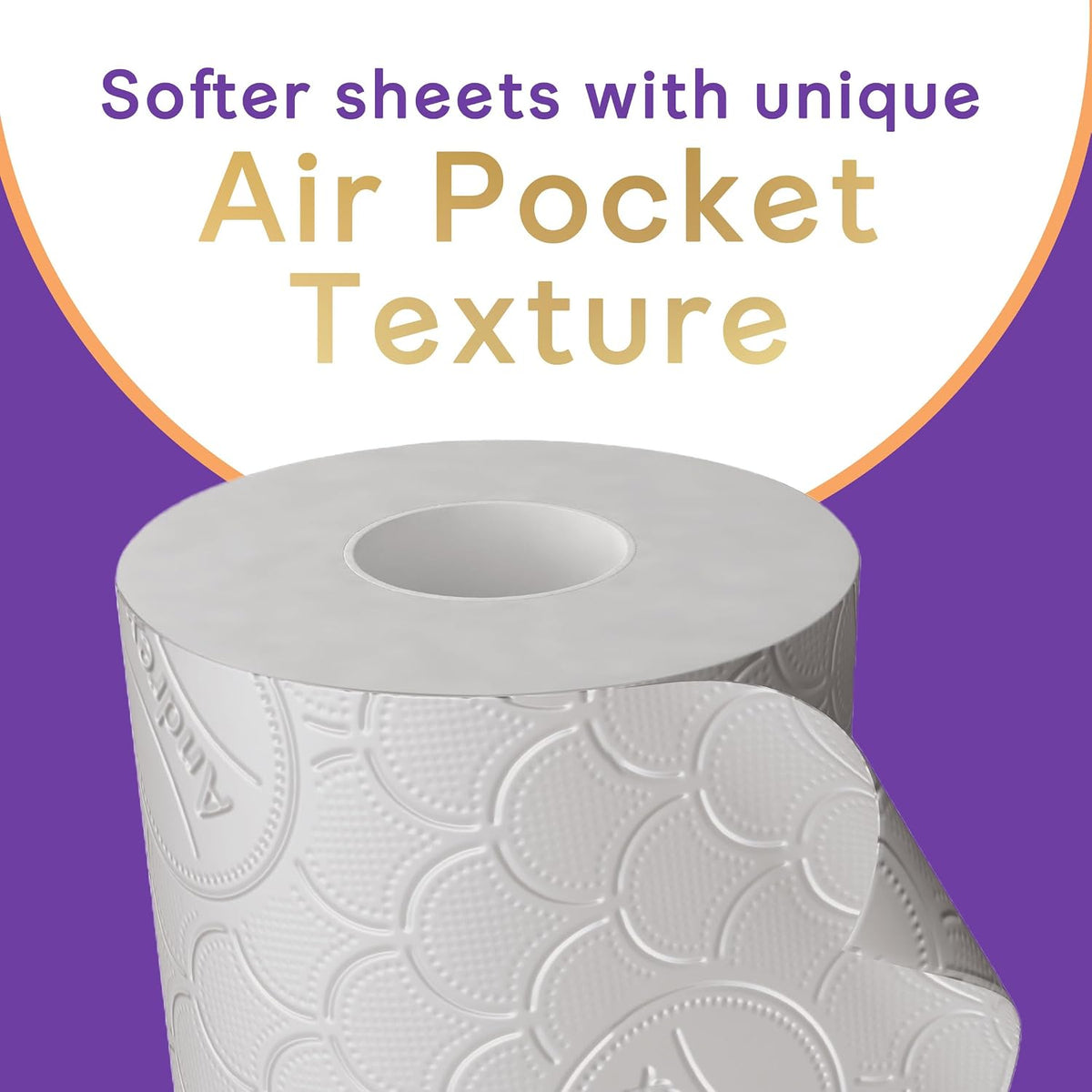 Andrex Ultimate Quilt Toilet Roll - 48 Toilet Rolls, 3-Ply, Bulk Buy