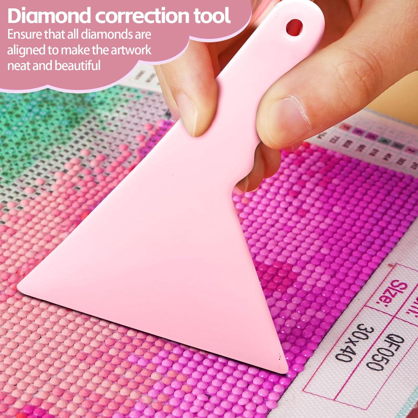 DNSGOOR 189Pcs All Inclusive Diamond Art Accessories Kit Diamond Painting A4 LED Light Pad Set with Diamond Art Sealer Glue Stand Storage Case Pens 5D Painting Tools for DIY Drill Craft