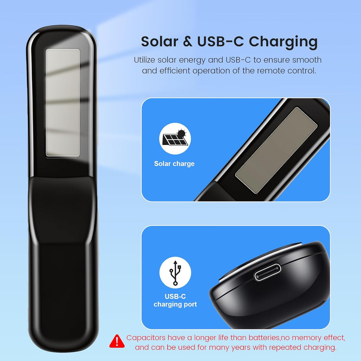 for-LG-Magic-Remote, Gvirtue Solar Voice Remote Control for-LG-Smart TV
