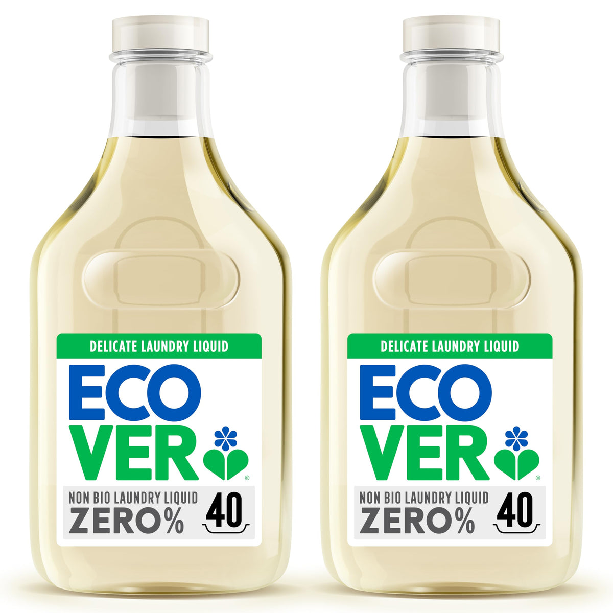 Ecover Zero Non-Bio Laundry Liquid, Sensitive Skin, 40 Washes, 1.43L