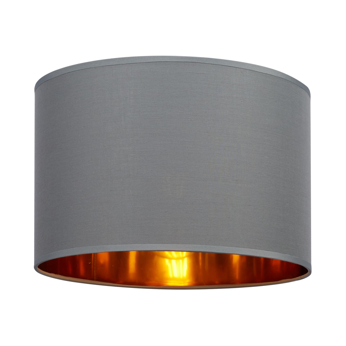 GIGGI Fabric Lamp Shades with Golden Inner Light Shade Ceiling – Modern Lampshades for Ceiling Lights, Lamp Shades for Table Lamps, Floor Lamps, Living Room, Bedroom, Home Décor (Green, 12")