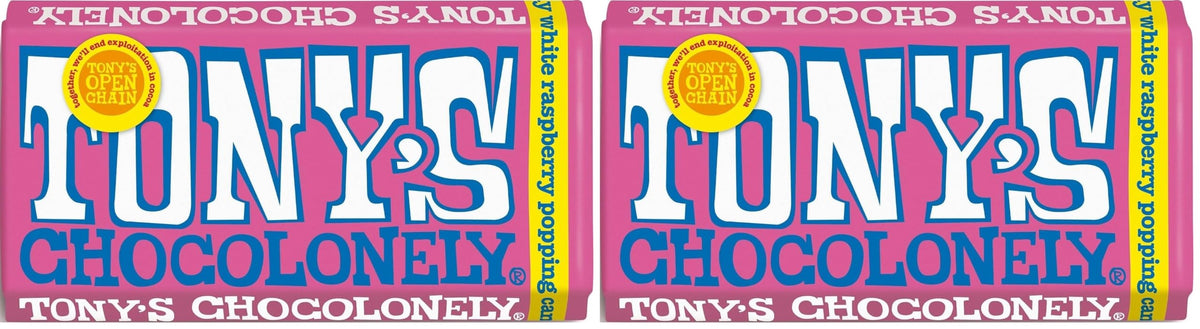 Tony's Chocolonely Milk Chocolate Bar - 180g Belgian Fairtrade Chocolate, Gift, 32% Cocoa, Vegetarian