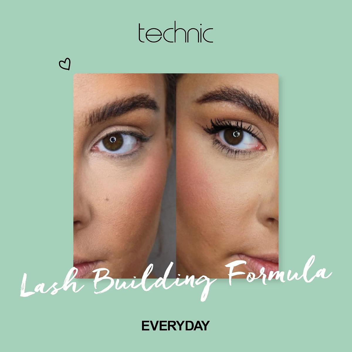 Technic Mega Lash Water Resistant Mascara - Ultra Black - 12ml