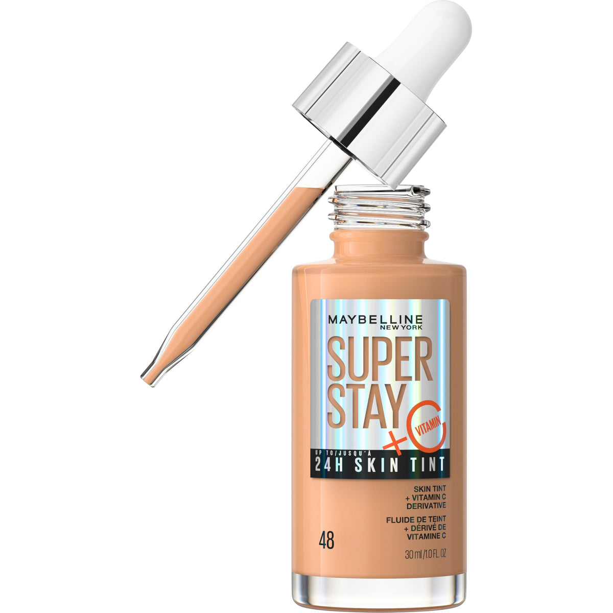 Maybelline Foundation Super Stay Skin Tint Serum, Up To 24H Wear, Shade 06