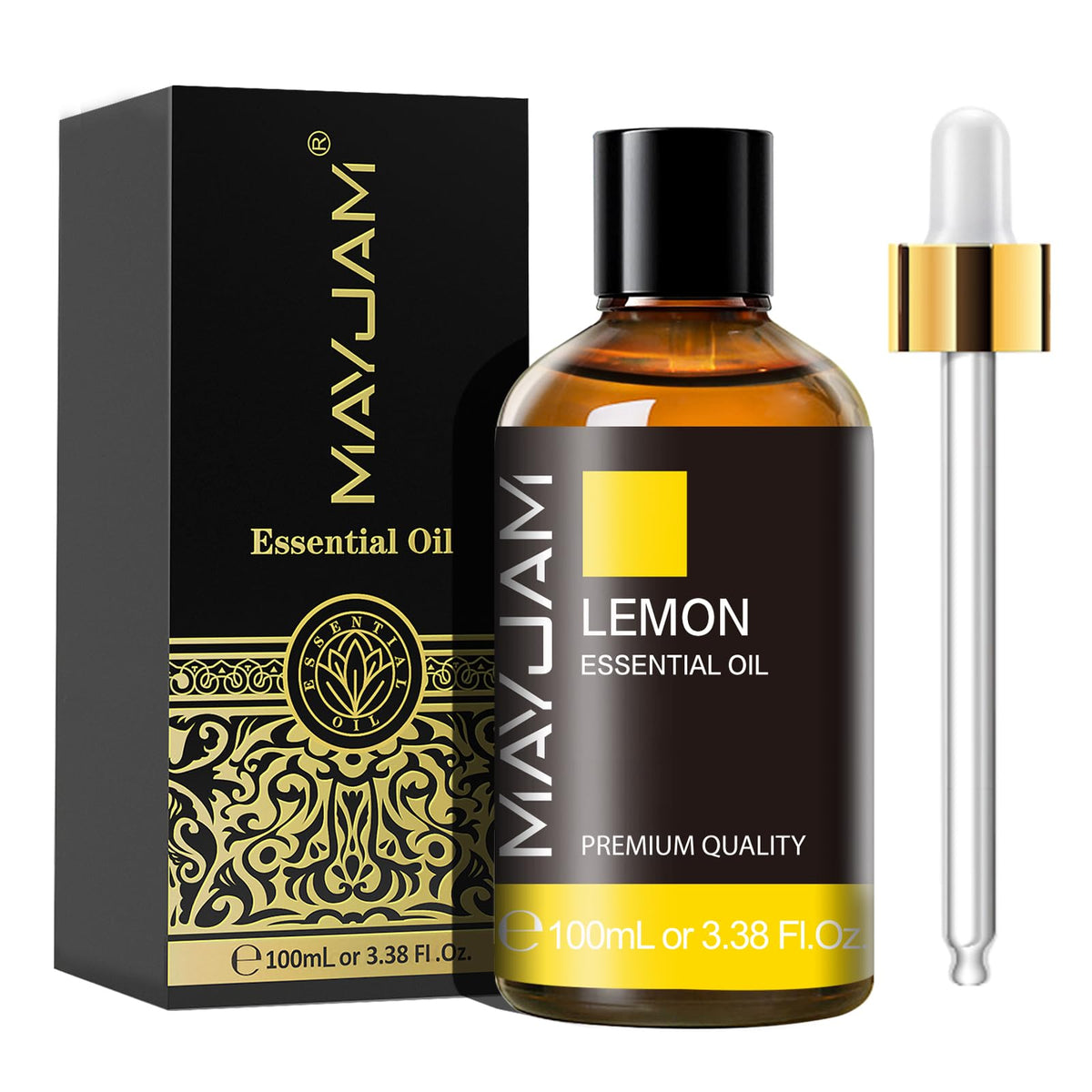 MAYJAM Peppermint Essential Oil 100ML - Premium Diffuser Oil