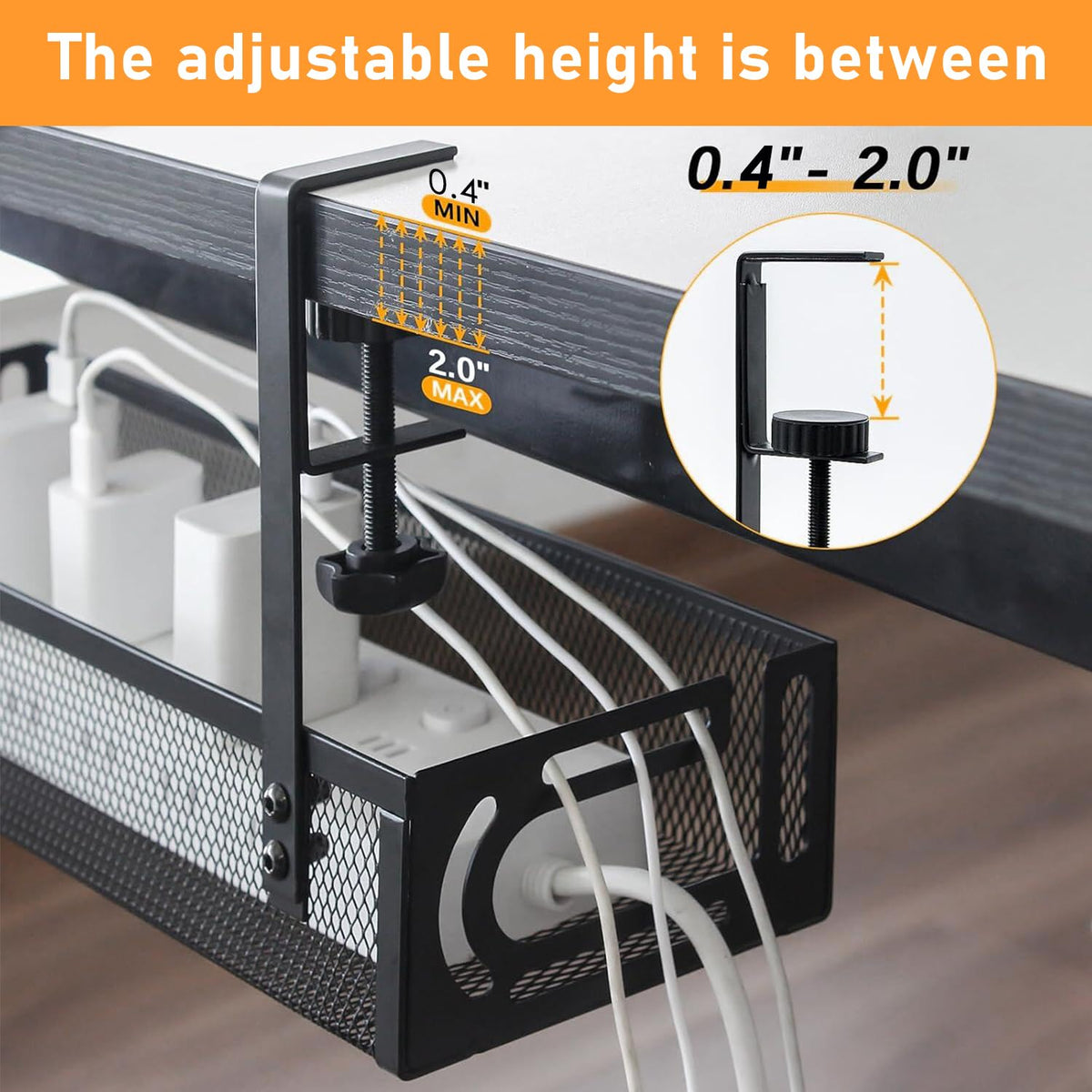 Cable Management, Under Desk Cable Management, Desk Cable Tidy