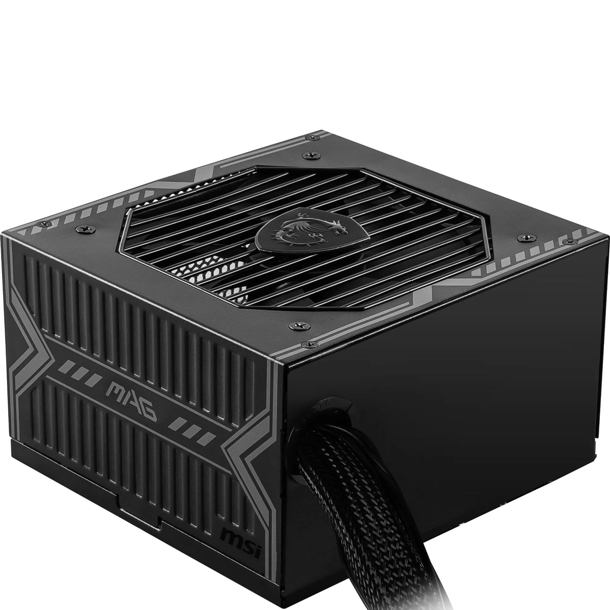 MSI MAG A750GL PCIE5 Power Supply Unit, 750W, 80 Plus Gold, Fully Modular, ATX 3.0, PCIe 5.0 GPU Support, 120mm FDB Fan, Full-Bridge LLC, Flat Black Cables - 7 Year Warranty