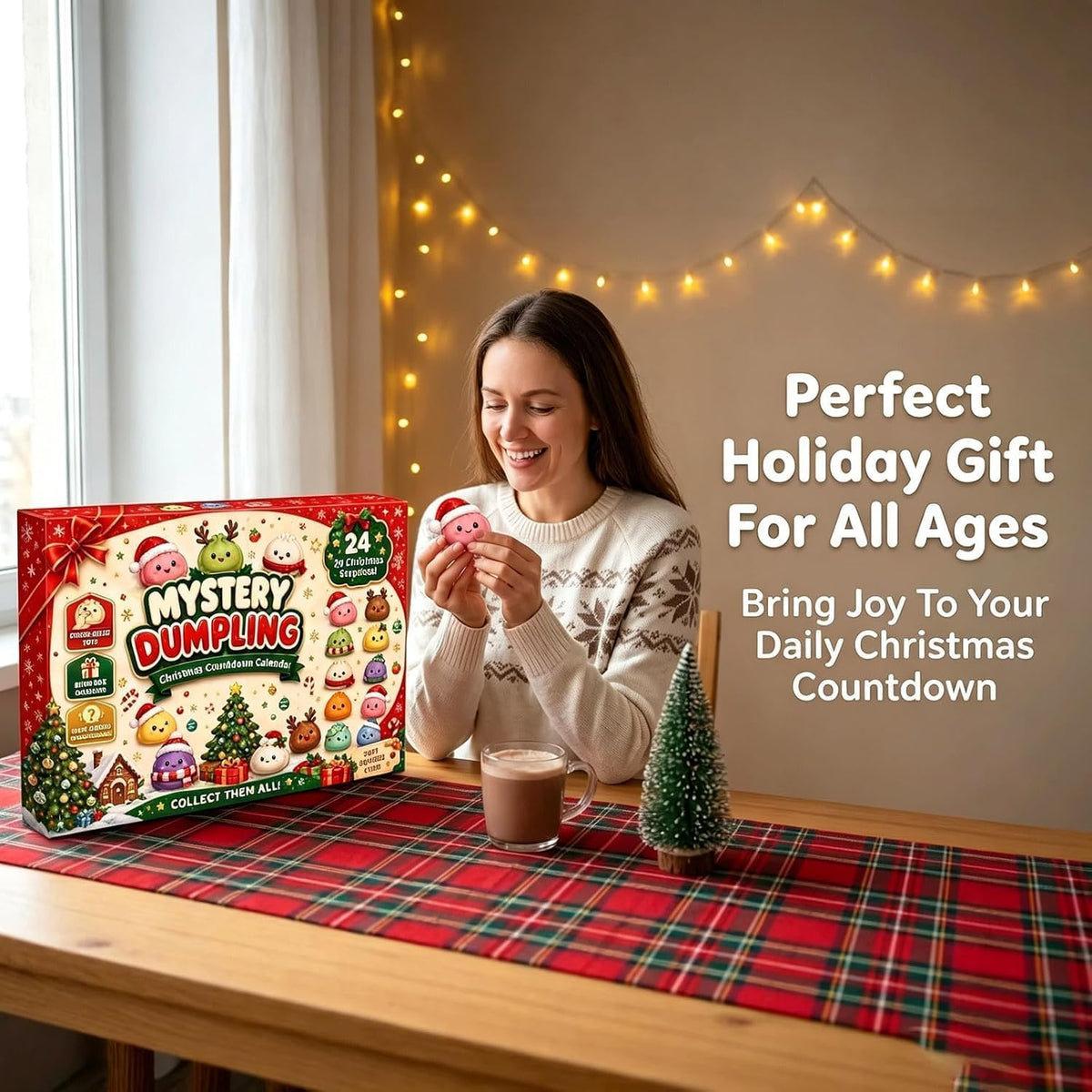 2026 Christmas Advent Calendar, 24 Days Squishies，B