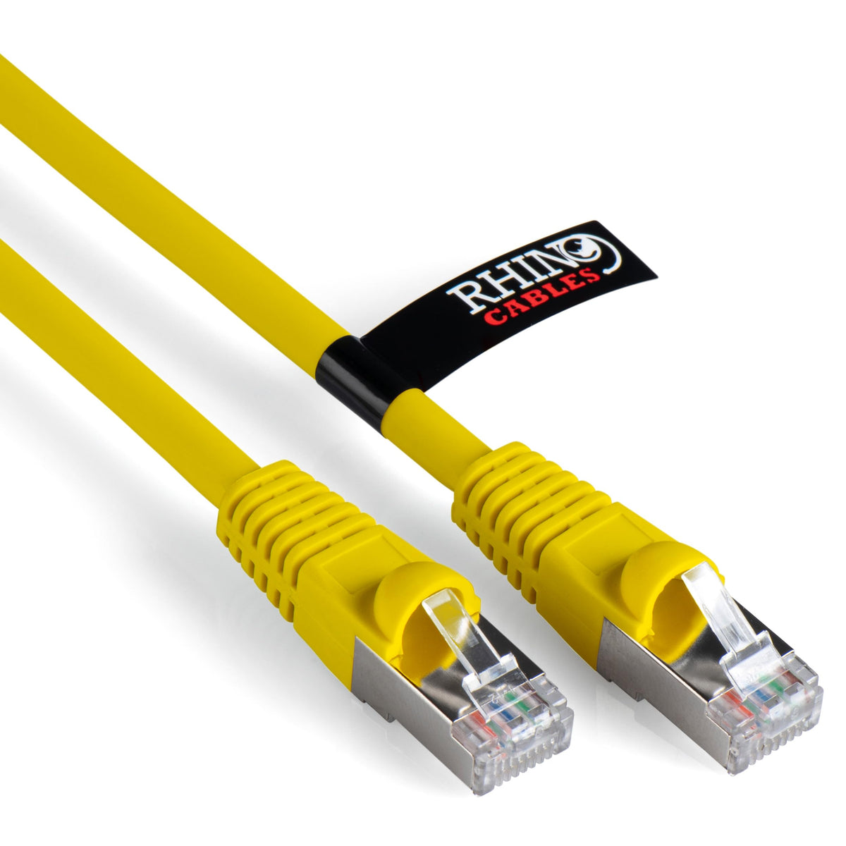 rhinocables CAT 6a Ethernet Cable | 10Gbps S/FT High-Speed & Large Bandwidth Data Transfer | Reliable LAN Network RJ45 Cable | Wi-Fi Broadband Cable for Seamless Gaming & Streaming (0.25m, Pink)