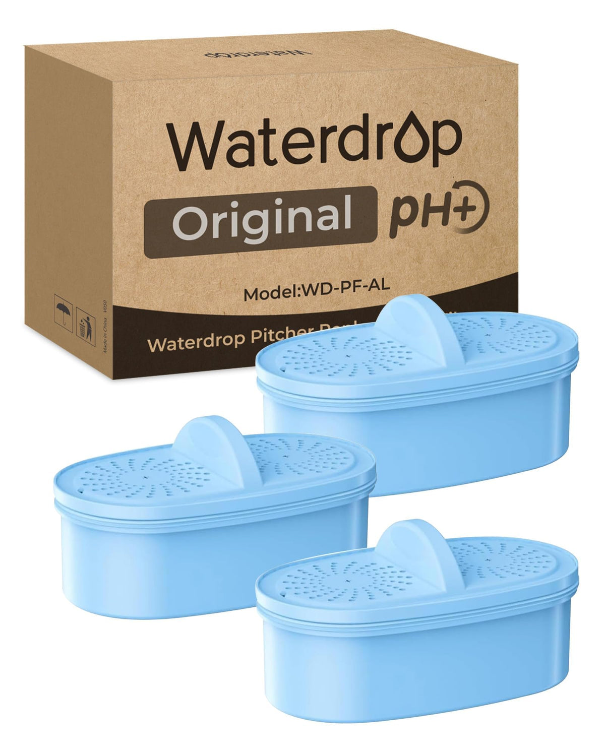 [Original] Waterdrop PF-01A Water Filter for Waterdrop Jug, 3 Months Each