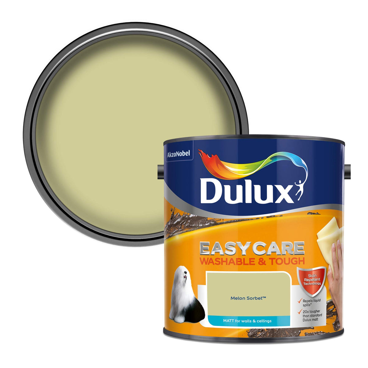 Dulux Easycare Washable & Tough Tester Paint, Tranquil Dawn, 30 ml