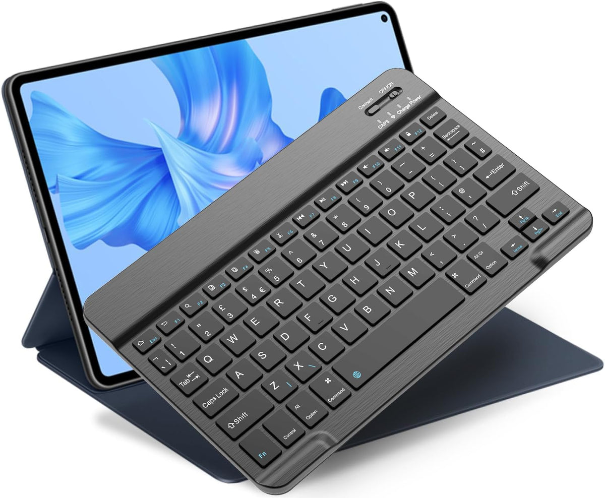 NOOX Bluetooth Keyboard for iPad, Galaxy Tablets, SmartPhones