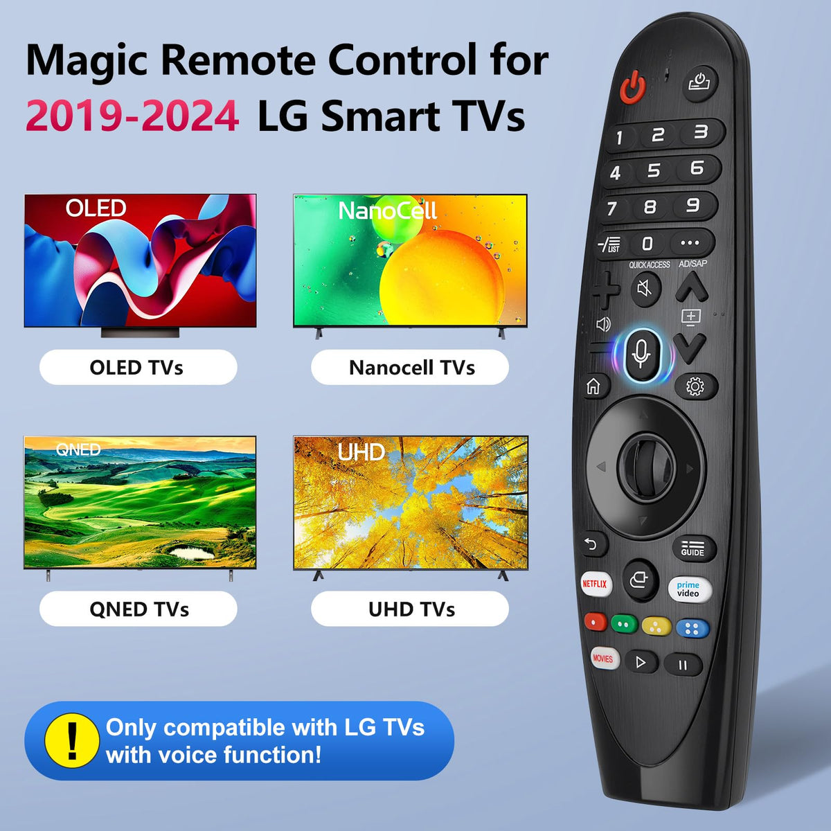 for LG TV Remote, Universal for LG Remote Control Smart TV Replacement