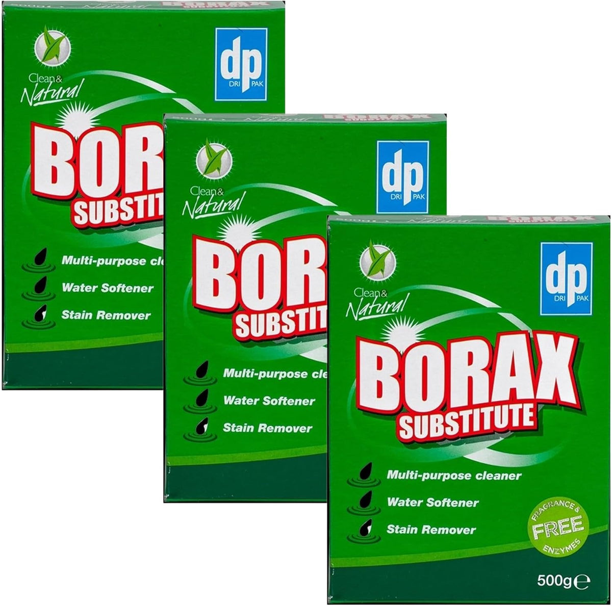 Dripak Borax Substitute 500g Pack of 3-002116 x 3 - Packaging May Vary