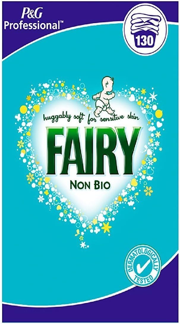 Fairy Non Bio Washing Powder 130 Scoop Giga Pack XXL Professional Fast Postage
