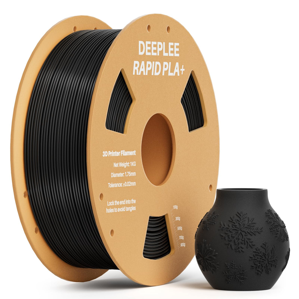 DEEPLEE Rapid PLA Plus Filament 1.75mm Orange 1kg