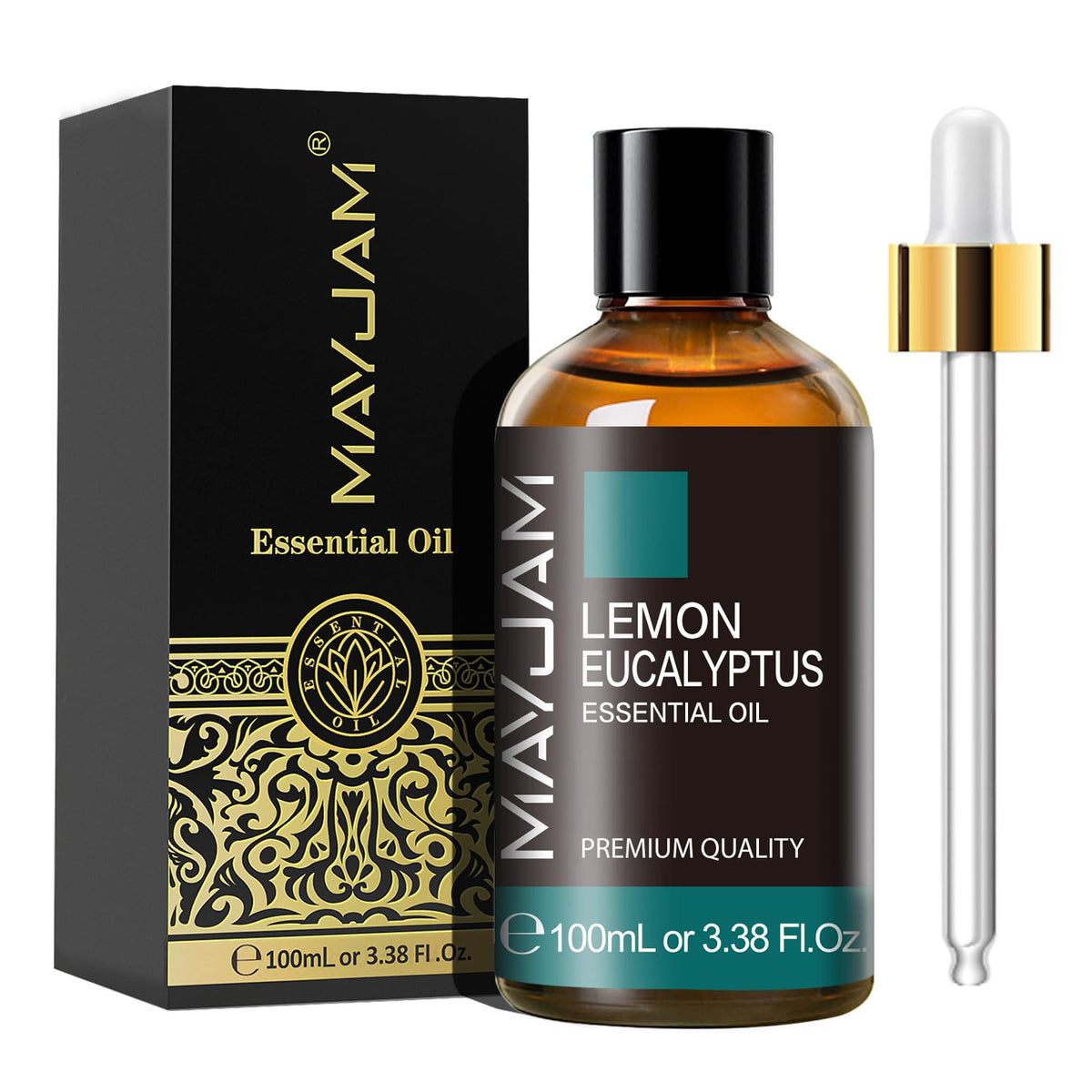 MAYJAM Peppermint Essential Oil 100ML - Premium Diffuser Oil