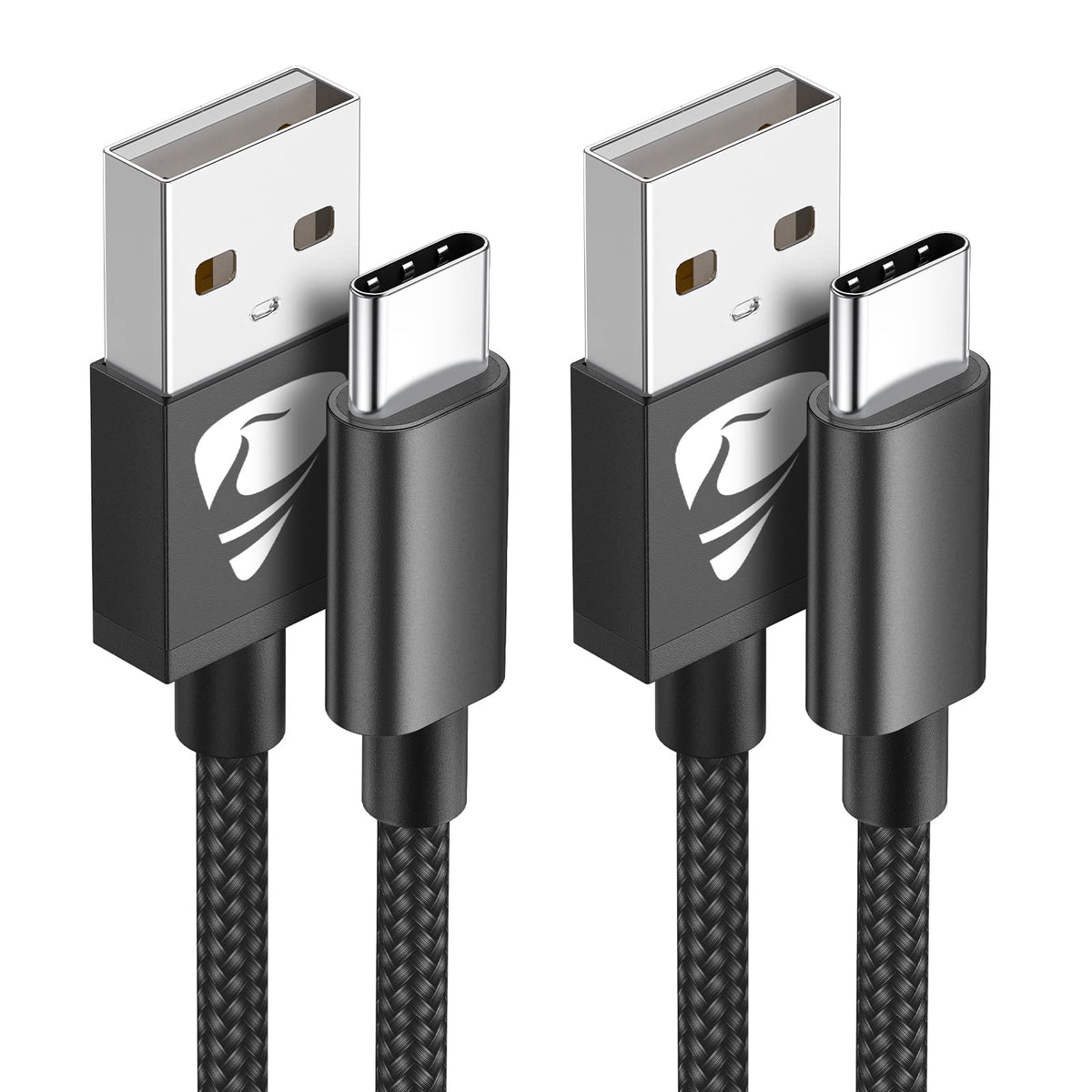 Yosou USB C Charger Cable 2M 2Pack USB A to USB C Type C Charger Fast Charging 3A Lead Braided for Samsung Galaxy S22 S21 S20,Pixel 8 7 6,PS5,Switch