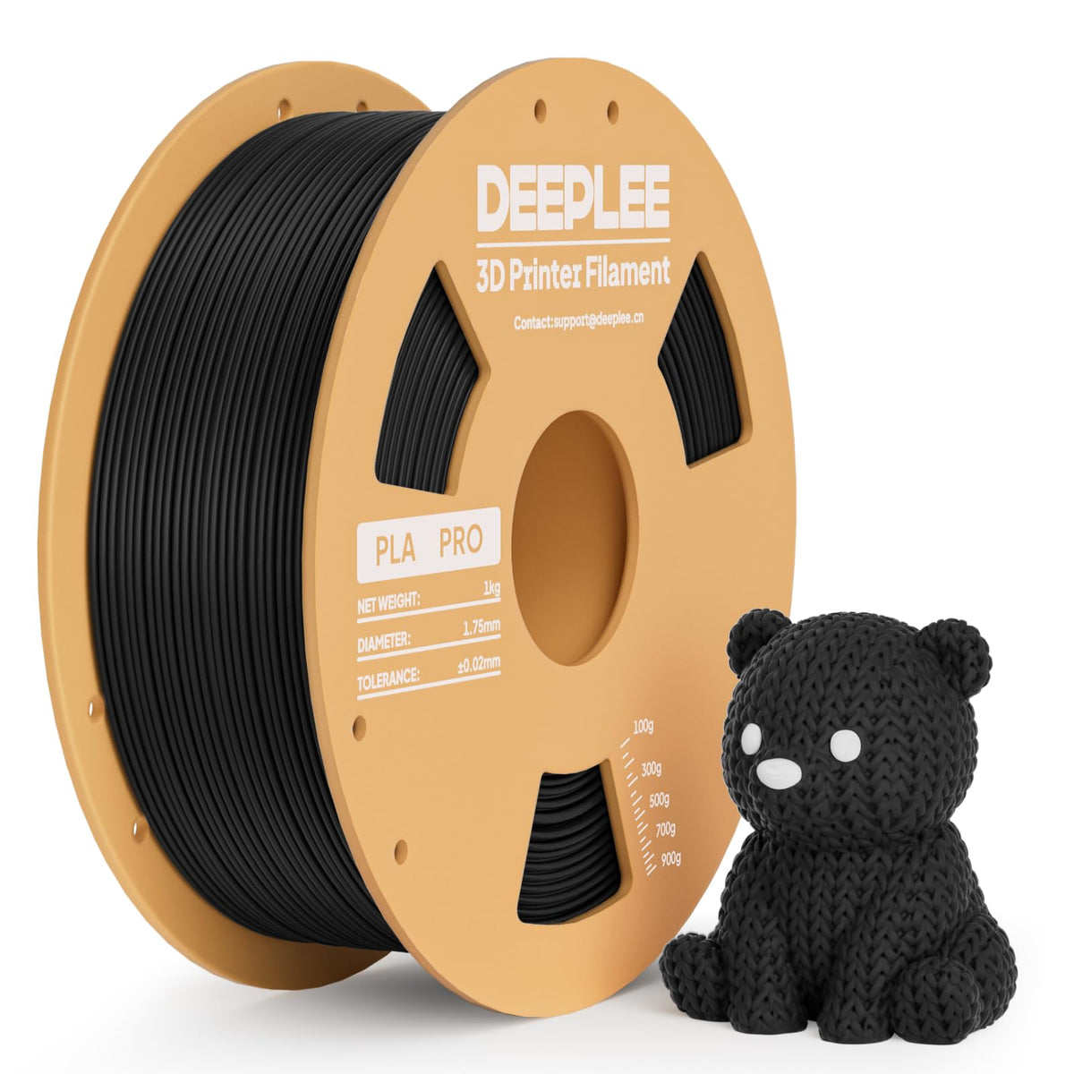 DEEPLEE PLA Filament 1.75mm PLA Pro White*1