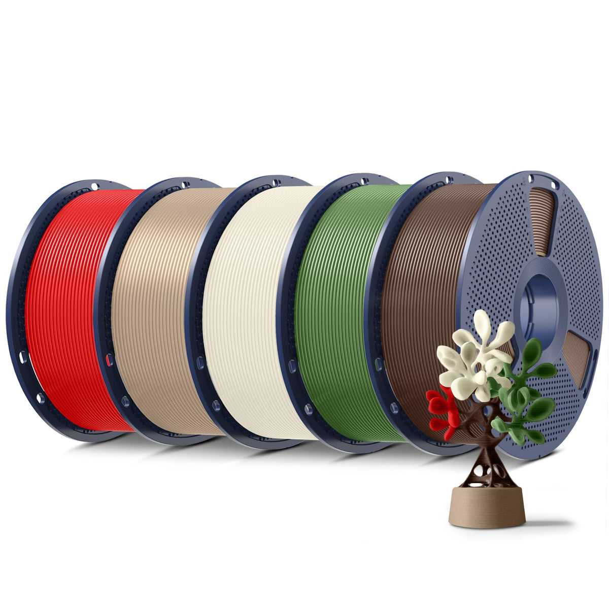 SUNLU Premium PLA+ Filament 1.75mm, Enhanced Durability and High Strength