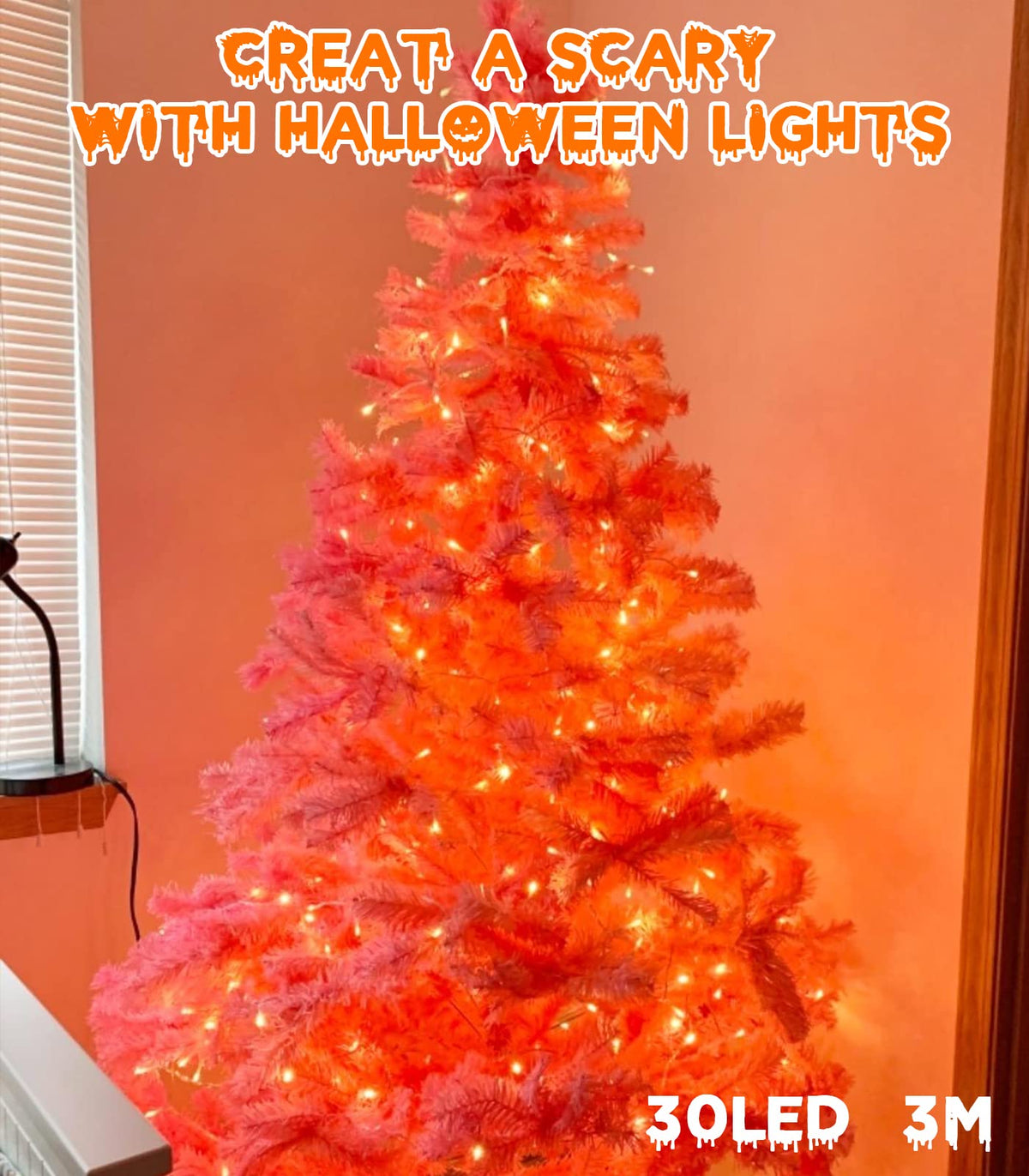 cshare LED Fairy Lights, 5M/16.4Ft 50LEDs with Timer (6 Hours ON | 18 Hours Off) is Battery Operated for Room,Patio,Halloween,Christmas,Indoor/Outdoor Decoration| Cool White