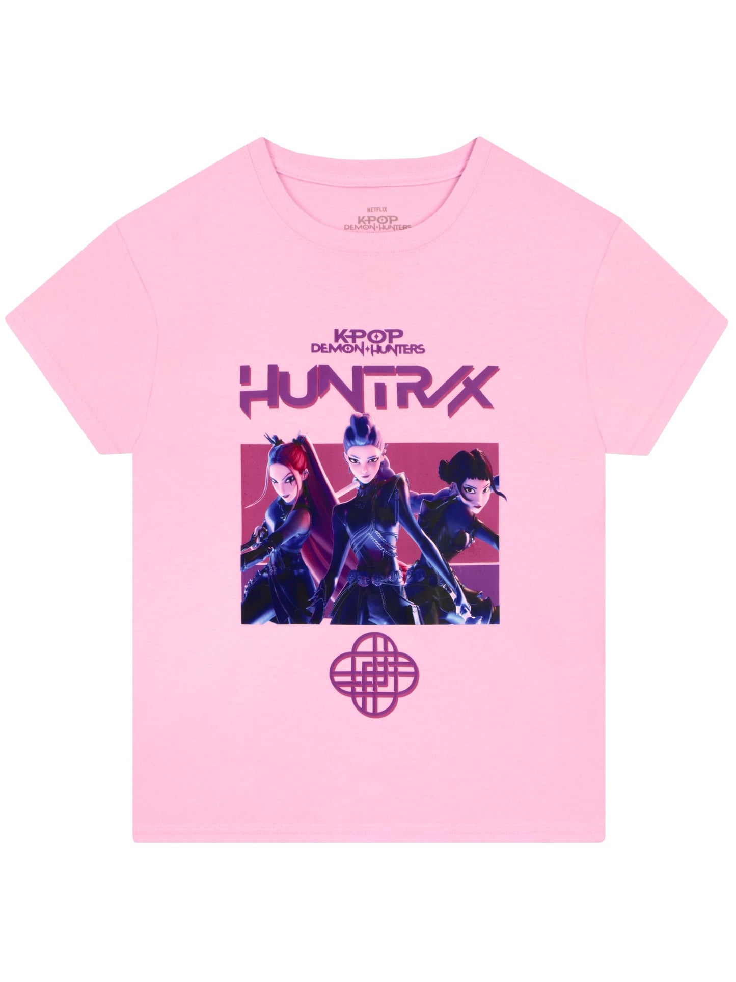 KPop Demon Hunters Tshirt, Huntrix Girls Tshirt, K Pop Kids Clothes, Short Sleeve Girls' T-Shirts, Ages 5 to 12 Years